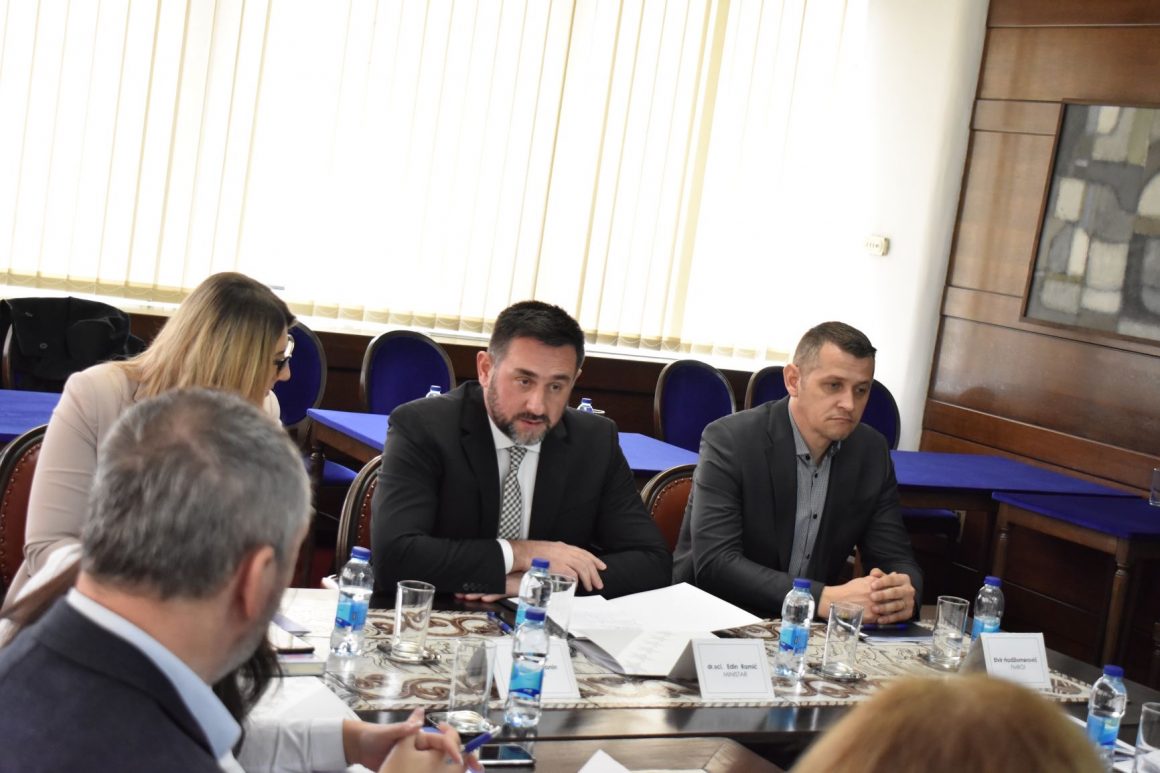 Ministar Ramić: Niži nivoi vlasti moraju ubrzati dinamiku preuzetih obaveza na provođenju Projekta CEB II