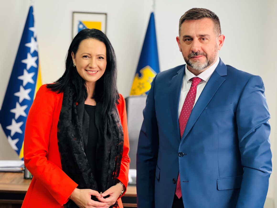 Goražde: Ministar Ramić i premijerka Obuća o projektima za BPK