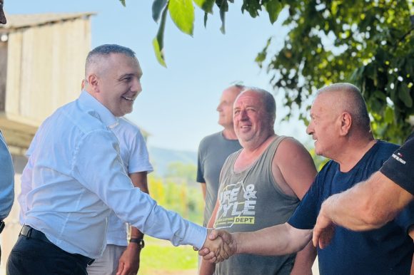 Federalni ministar Nerin Dizdar posjetio Goražde: Podrška razvoju grada na Drini i povratničkim zajednicama bit će nastavljena